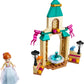 LEGO Disney Frozen 2 Anna’s Castle Courtyard Building Toy 43198 Princess Toy Set with Diamond Dress Set and Disney Frozen Mini-Doll Figure, Disney