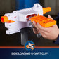 NERF Modulus Mediator Blaster - Fires 6 Darts in a Row, Pump Action, Slam Fire, Includes 6-Dart Clip and 6 Official Nerf Elite Darts (Amazon