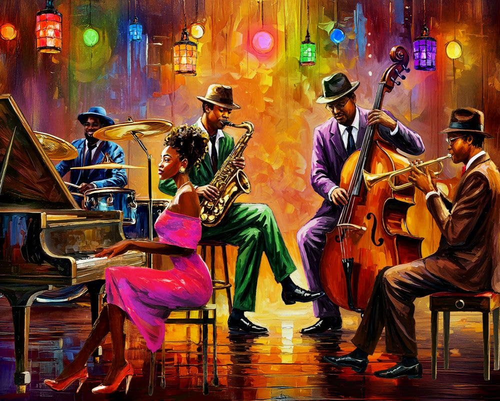 Springbok Neon Notes 1000 Piece Jigsaw Puzzle for Adults