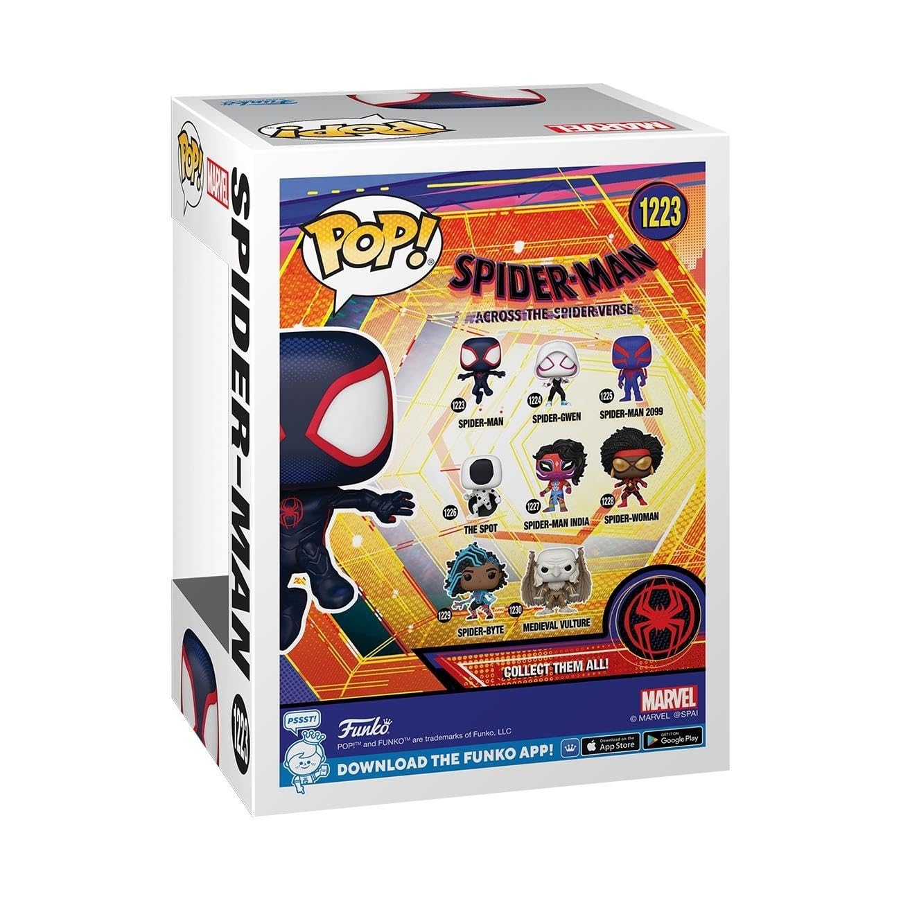 Funko POP! Vinyl: Spider-Man: Across the Spider-Verse - Miles Morales - Spider-man - Collectable Vinyl Figure - Gift Idea - Official Merchandise - for