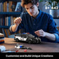 Mould King Speed Champion Hellcat Car Building Kits, MOC Racing Car Toys Model, Vehicle Blocks Set Suitable for Boys to Build, House Decoration Gifts