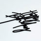 DIY Happy birthday Cake Topper Black Acrylic
