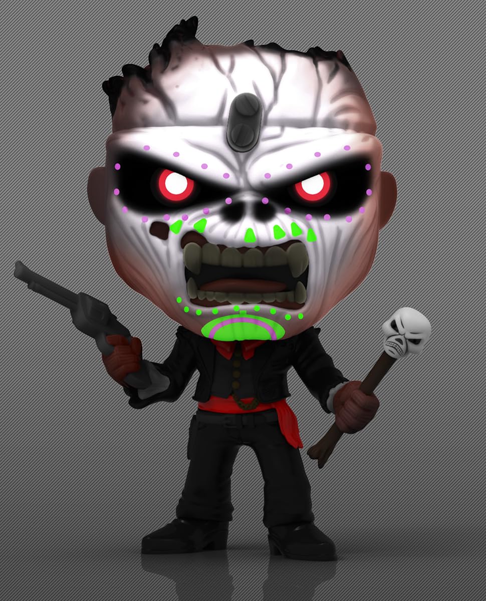 FUNKO POP! ROCKS: Iron Maiden - Eddie 4PK Glow in the Dark Box Set (AE Exclusive)