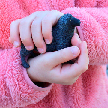 Safari Ltd. Black Sheep Figurine - Realistic, Hand-Painted 3.25" Model Figure - Educational Toy for Boys, Girls & Kids Ages 3+