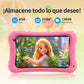 DigiLand Android Kids Tablet, 7 inch Android Tablet for Kids, 4GB + 32GB, Parental Control, 3000mAh Battery, Dual Camera, BT 5.0 & WiFi, Xmas Gift