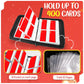 Card Binder 4 Pocket, Collectible Trading Card Albums Fits 400 Cards with 50 Removable Sleeves, Portable Trading Card Binder Collection Album Holder