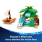 LEGO Disney Moana's Island Fun Building Toy Playset - Princess Moana Toy for Kids, Girls and Boys, Ages 5+ - with 2 Disney Micro-Dolls and Pua Animal