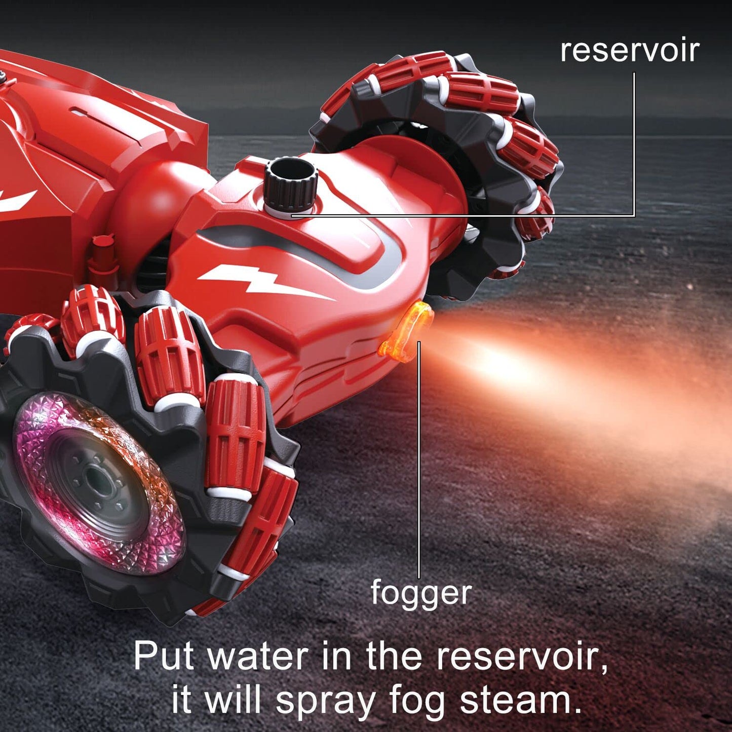 LOOZIX Upgraded Hand Gesture Sensing RC Stunt Car for Boys and Girls