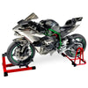 HTLNUZD 1/6 Scale H2R Alloy Diecast Motorcycle with Sound & Light Features High Gloss Spray Finish Rubber Tires Premium Collectible Gift (Diamond