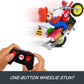 Hot Wheels Mario Wheelie Motocross RC, Remote-Controlled Battery-Powered Vehicle