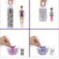 Barbie Color Reveal Surprise Party! Set with 50+ Surprises: 1 Doll, 1 Chelsea Doll, 2 Pets, 6 Color-Change Activations, Accessories & More, Dance