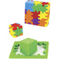 Happy HCJ300 Junior Cardboard Box 3D Puzzle, Pack of 6 Age 3+