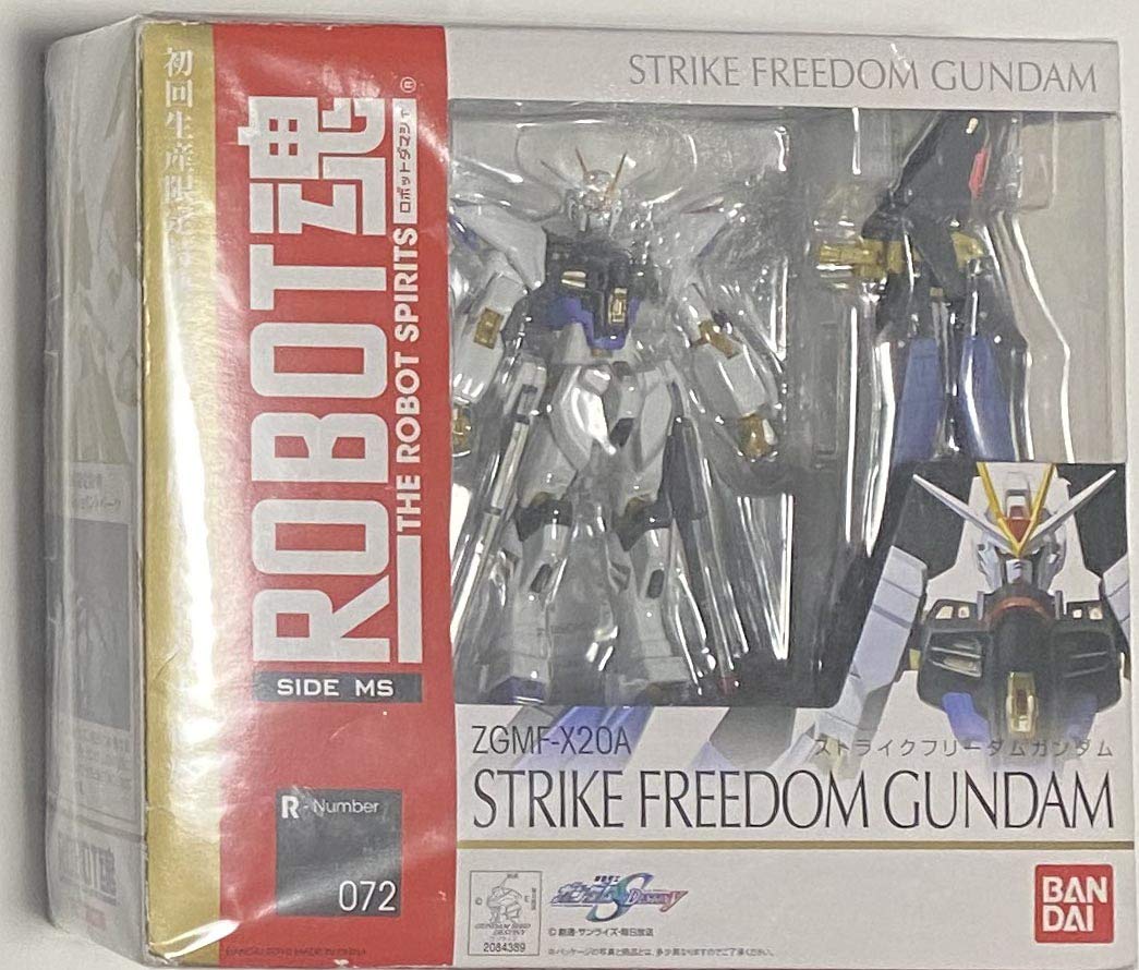 TAMASHII NATIONS Bandai Gundam Seed Destiny #72 Strike Freedom Robot Spirits Action Figure