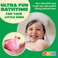 JOYIN 12 PCS Light Up Bath Toys, Toddler Flashing Colourful LED Bathtub Mermaid Toy, Baby Bathtime Floating Rubber Shower Gifts for Infant Kids Girls