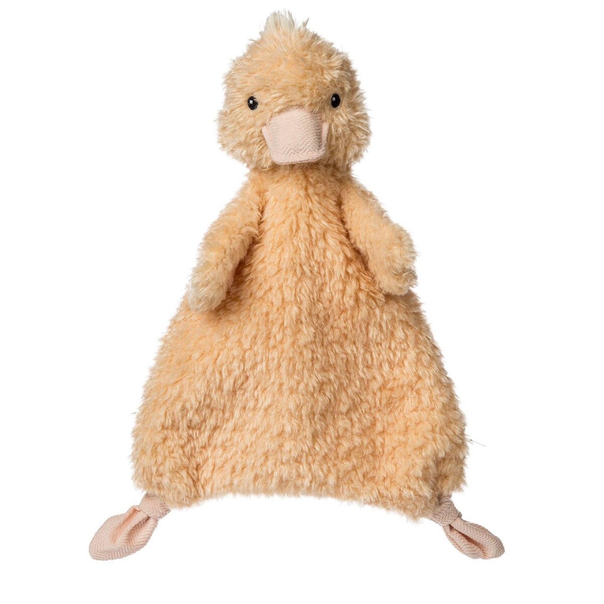 Mary Meyer Lovey for Babies Again Friends Soft Snuggle Toy Made from Recycled Materials, 11-Inches, Duck