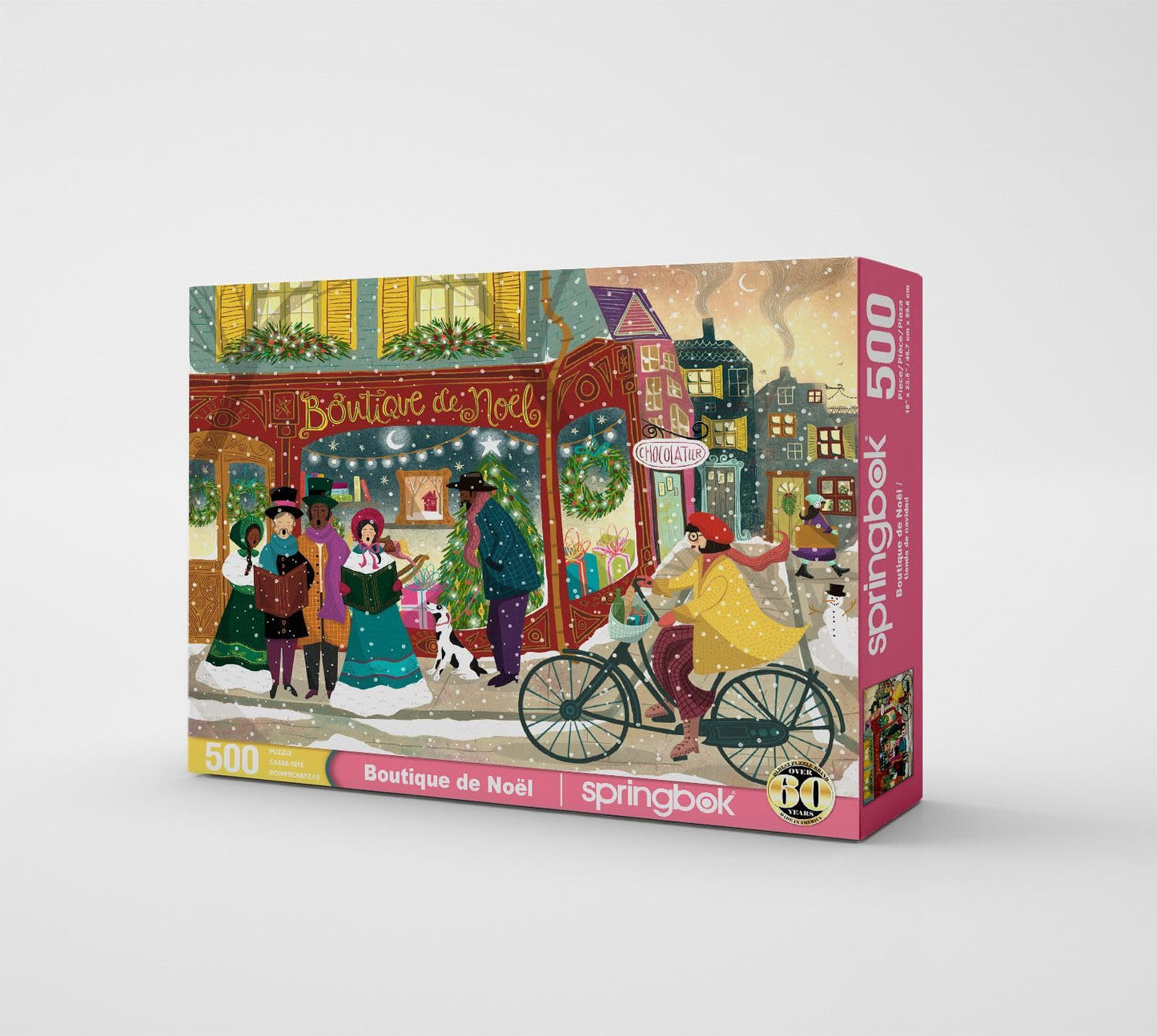 Springbok Boutique de Noel 500 Piece Jigsaw Puzzle for Adults