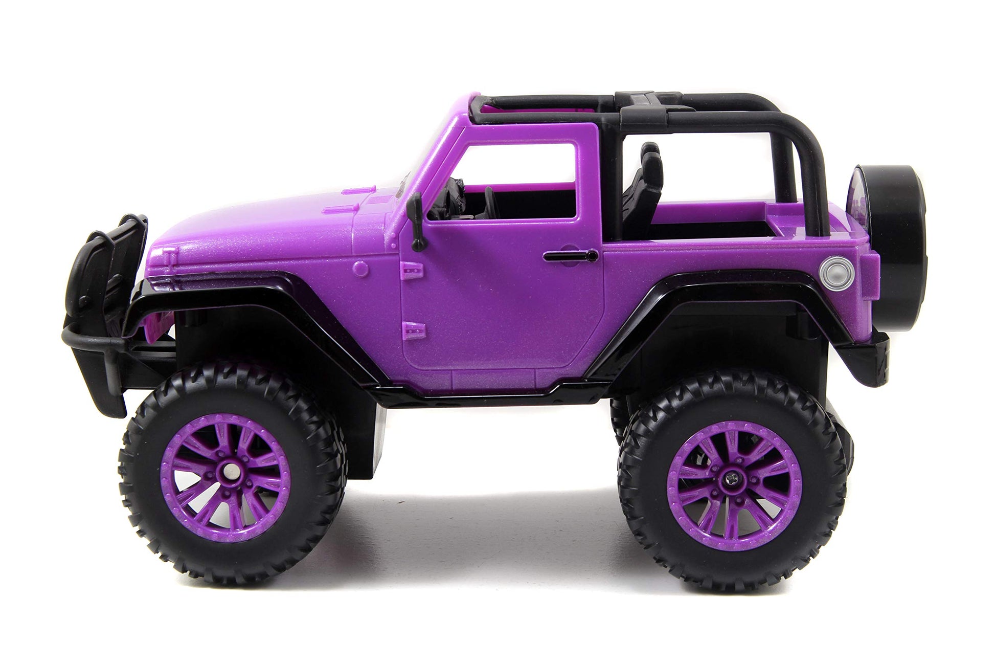 Girlmazing 1:16 Jeep Wrangler RC Radio Control Cars, Toys for Kids (Purple)