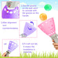 24Pcs Pop-Pass-Catch Ball Game with 8 Catch Launcher Baskets 16 Balls,Outdoor Indoor Game Activities,Lawn Games Beach Sport Toys for Party Favor,Kids