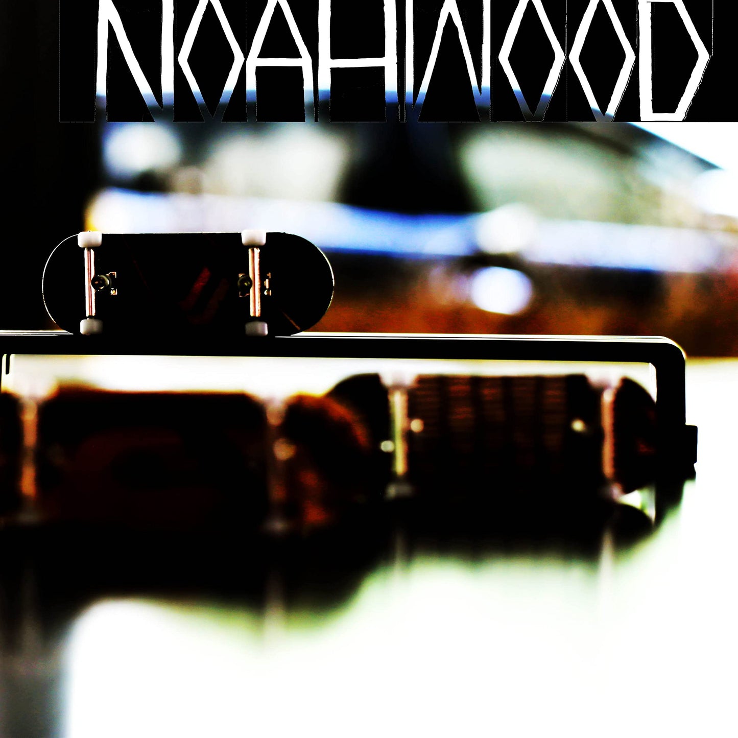 NOAHWOOD Fingerboards (12.0 Short Nose Short Tail) - Finger Skateboarding Deck (Only Deck, No Truck, No Wheel) - Troll