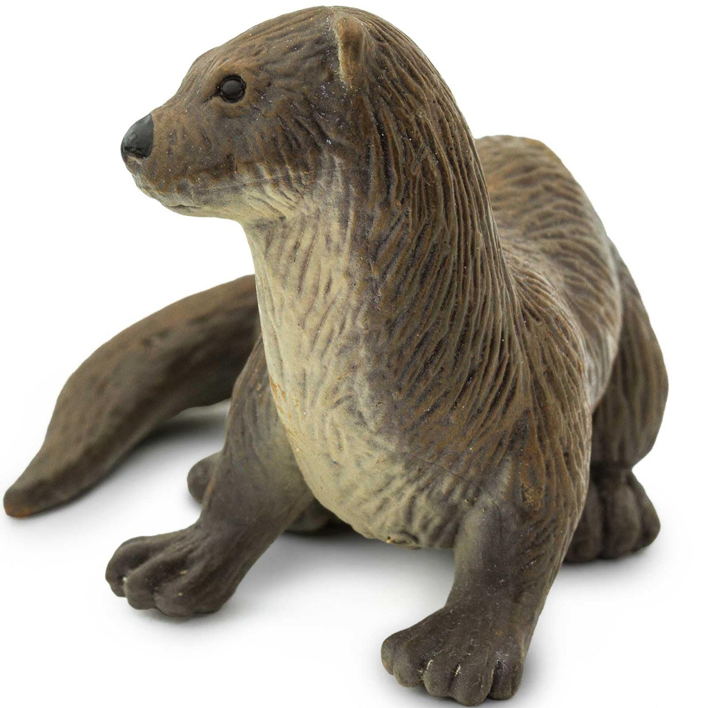 Safari Ltd. River Otter Figurine - Realistic 3" Wildlife Figure - Educational Toy for Boys, Girls, and Kids Ages 3+