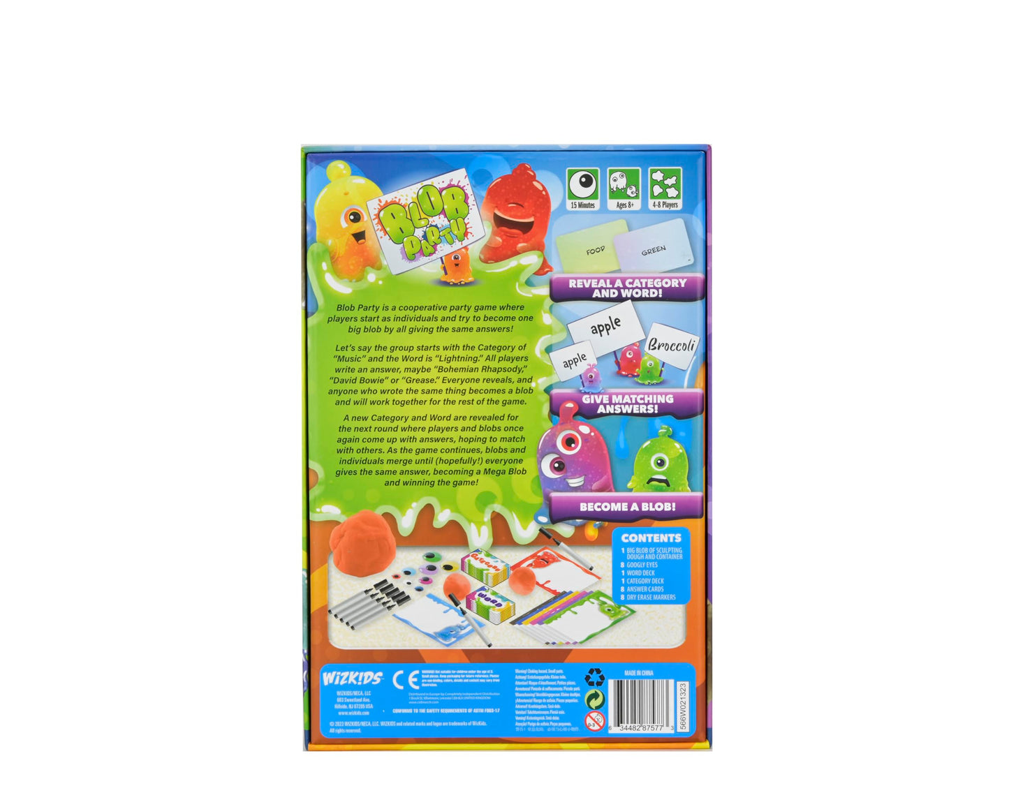 WizKids Blob Party | Party Game | Easy to Learn | Family Board Game