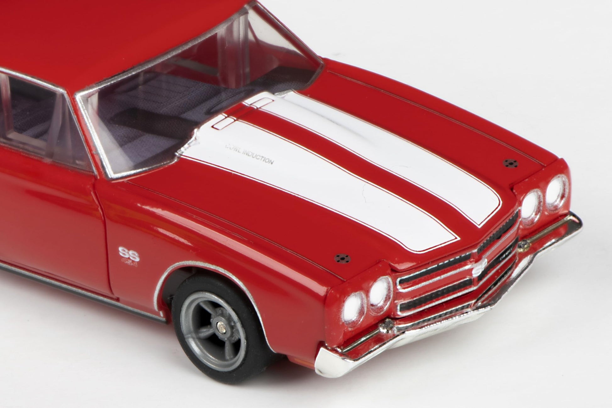 AFX/Racemasters 1970 Chevelle 454 Red AFX22043 HO Slot Racing Cars
