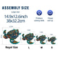 Jigfoxy Wooden Puzzles for Adults, Sea Turtle Wooden Jigsaw Puzzles for Adults Kids, Unique Animal Shape Wood Cut Puzzles, Christmas Thanksgiving