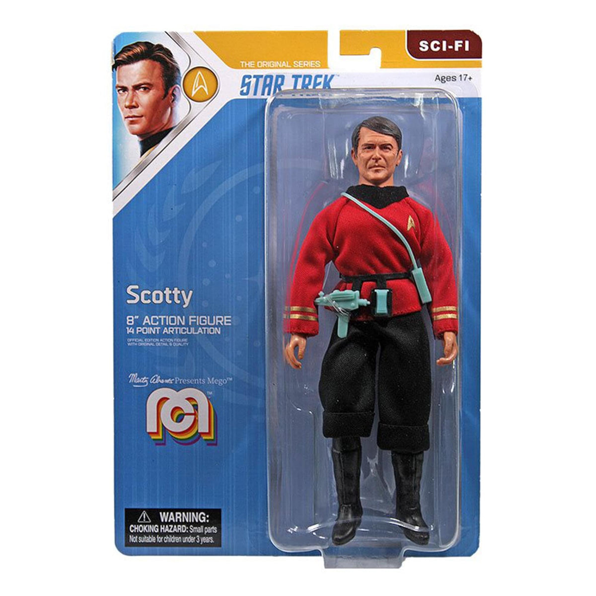 Mego Scotty Star Trek Action Figure 8"