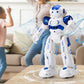 KingsDragon RC Robot Toys for Kids, Gesture & Sensing Programmable Remote Control Smart Robot for Age 3 4 5 6 7 8 Year Old Boys Girls Birthday Gift