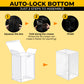 Ellie Dang Designs Premium Protector Case Compatible with Funko 4" Inch Pop Vinyl Figures - Ultra Clear, Heavy Duty 0.5mm Thick, Protective Film