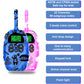 USA-Designed KidzAdventure Rechargeable Walkie Talkies for Kids 2 Pack - 48 Hours Battery 3 Miles Range 22 Channels 2 Way Radio Voice Activation. Best