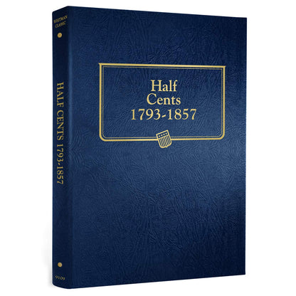 Whitman US Half Cent Coin Album 1793 - 1857 #9109