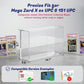 PKMN UPC Acrylic Case Protector - 8mm + 5mm Ultra Thick Clear Acrylic Display Case with Magnetic Lid, Collector Display Box Compatible with Mega