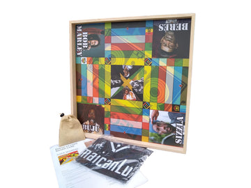 Jamaican Ludo Reggae Legends Edition v2.0 | 24in x 24in Board Game | Family Game Night Activity | Fun Easy Multi-Player Entertainment