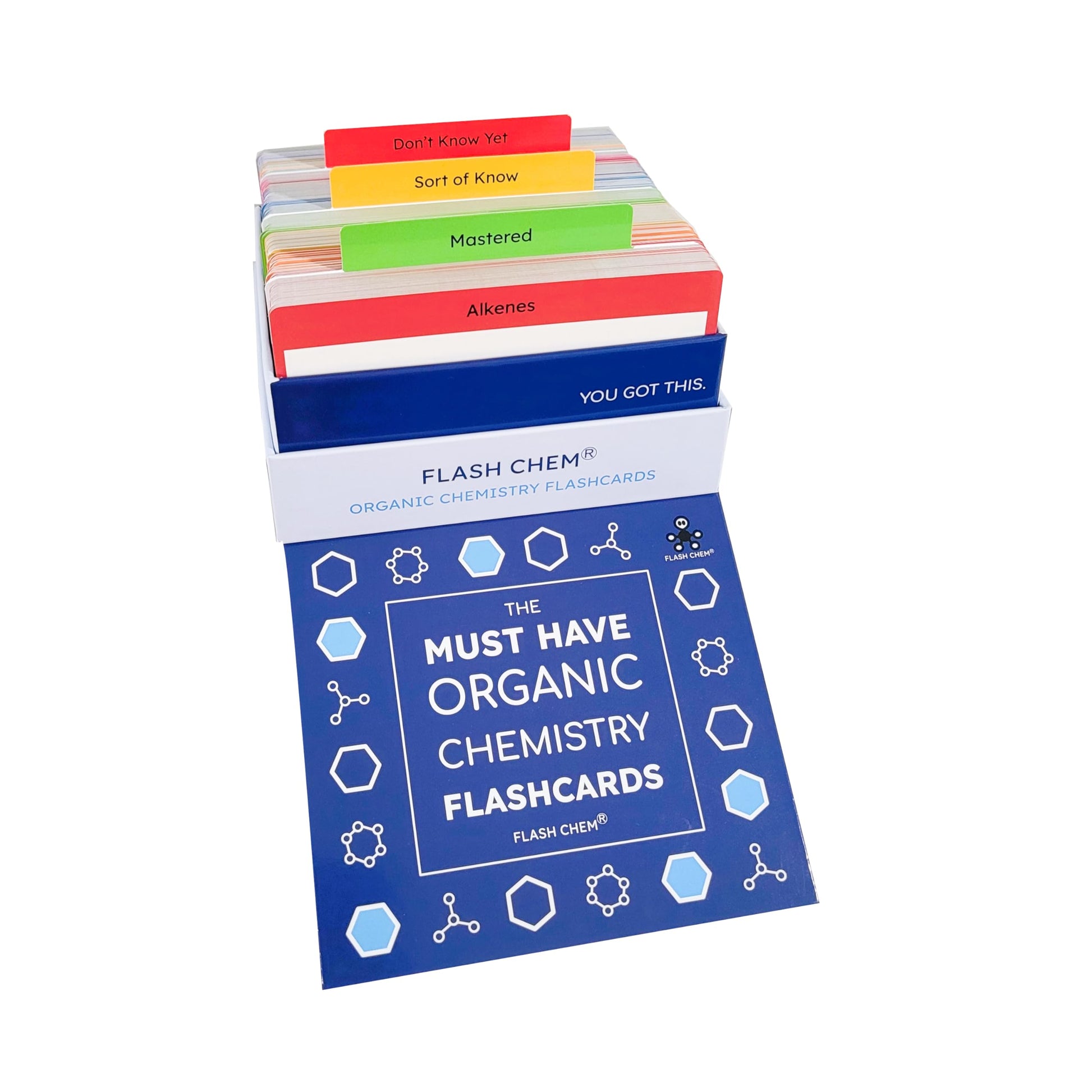 The Must Have Organic Chemistry Flashcards: 300 Color Coded Organic Chemistry Reactions Including Alcohols, Alkenes, Carboxylic Acids, Esters, Amides