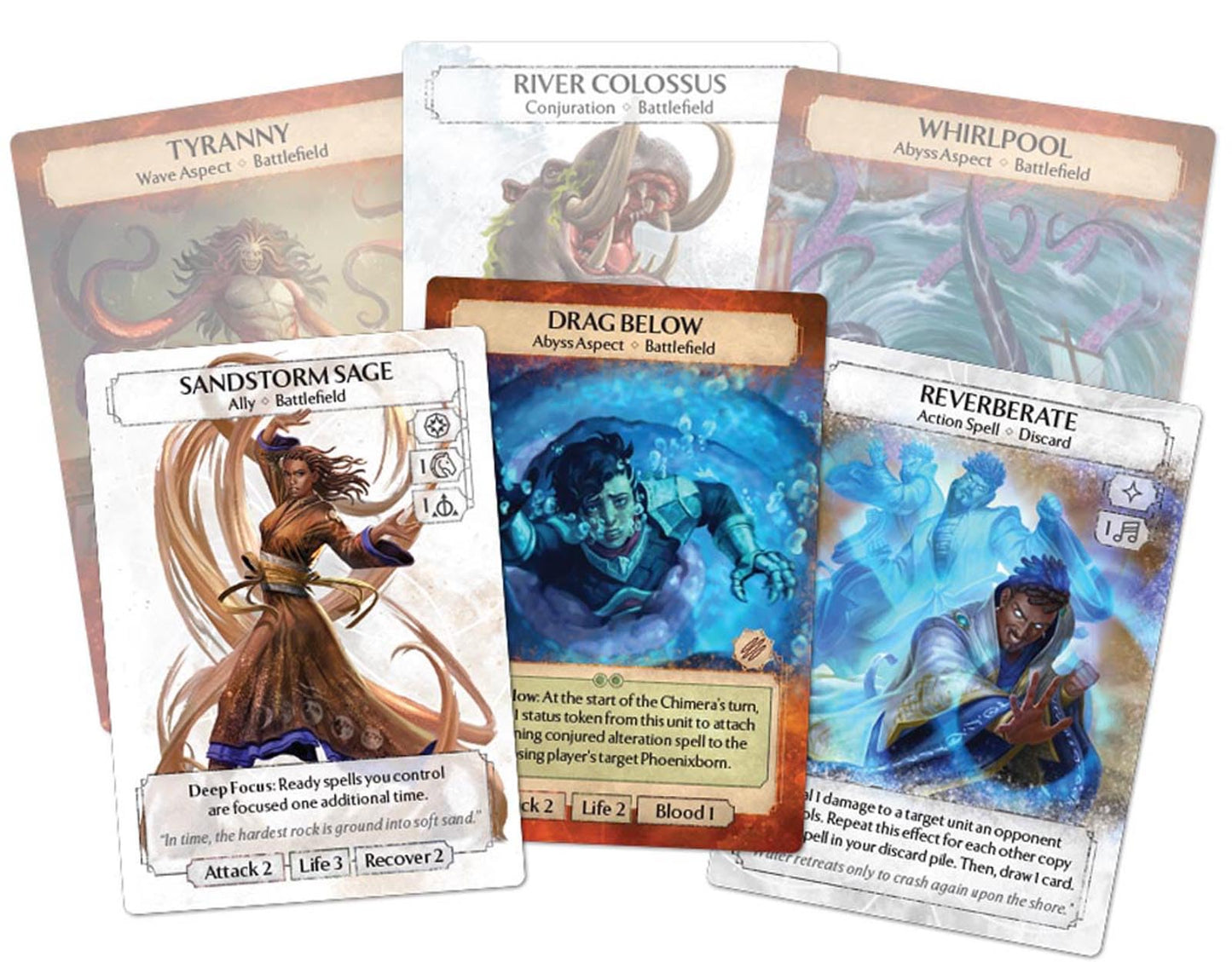 Plaid Hat Games, Ashes Reborn: Red Rains - The Flood of Moon Cove, for Ages 14 and Up, 1-2 Players