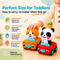 stargo Press to Go Car Toys, Toys for 1 Year Old Boy, Baby Toys 6-12 Months