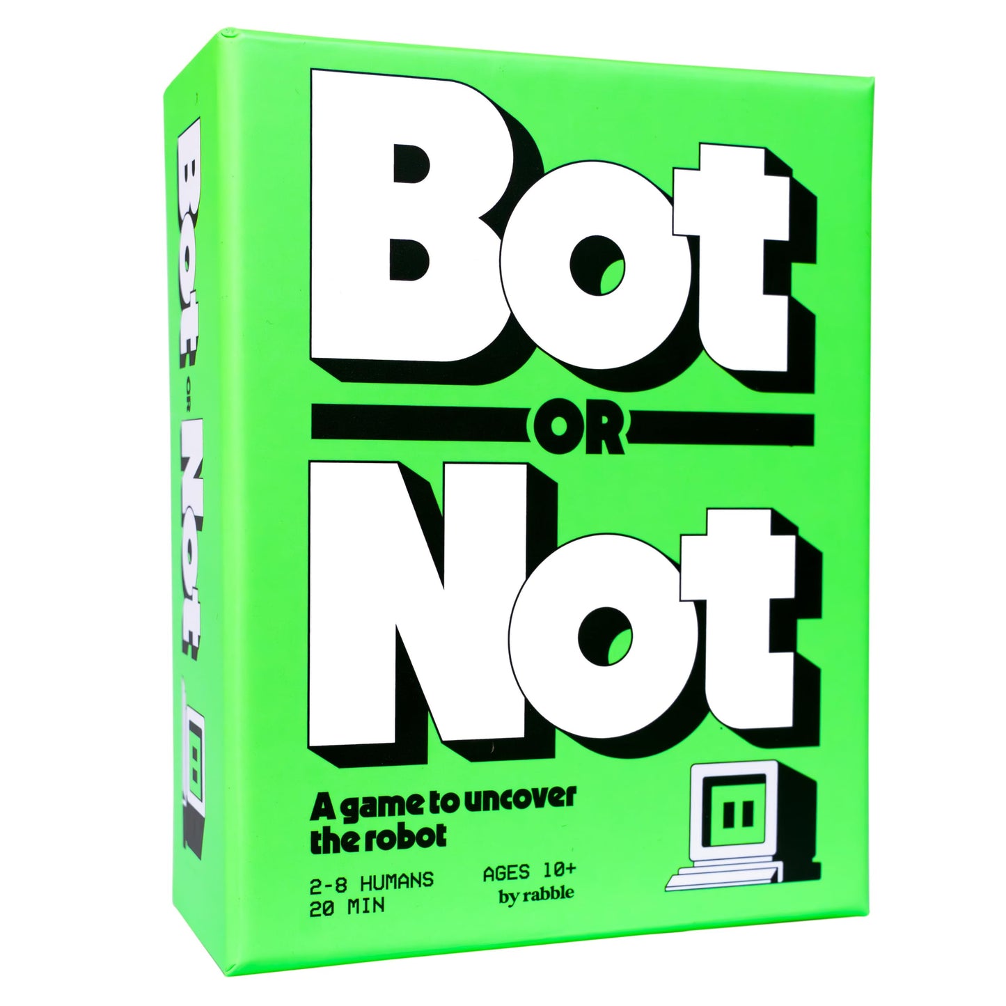 Rabble Bot or Not - A Game to Uncover The Robot | 2-8 Players, Party Games, Family, Teens, Adults, 2 Player Games, Board Games, Card Games