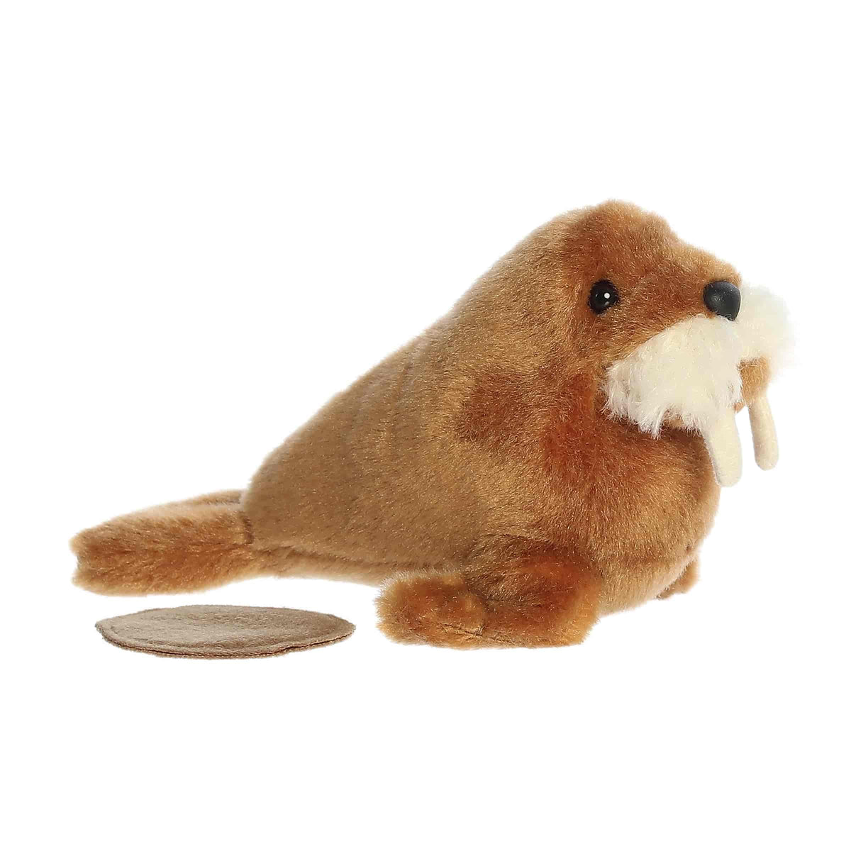 Aurora Shoulderkins 6.5" Waffle Walrus Adorable Stuffed Animal