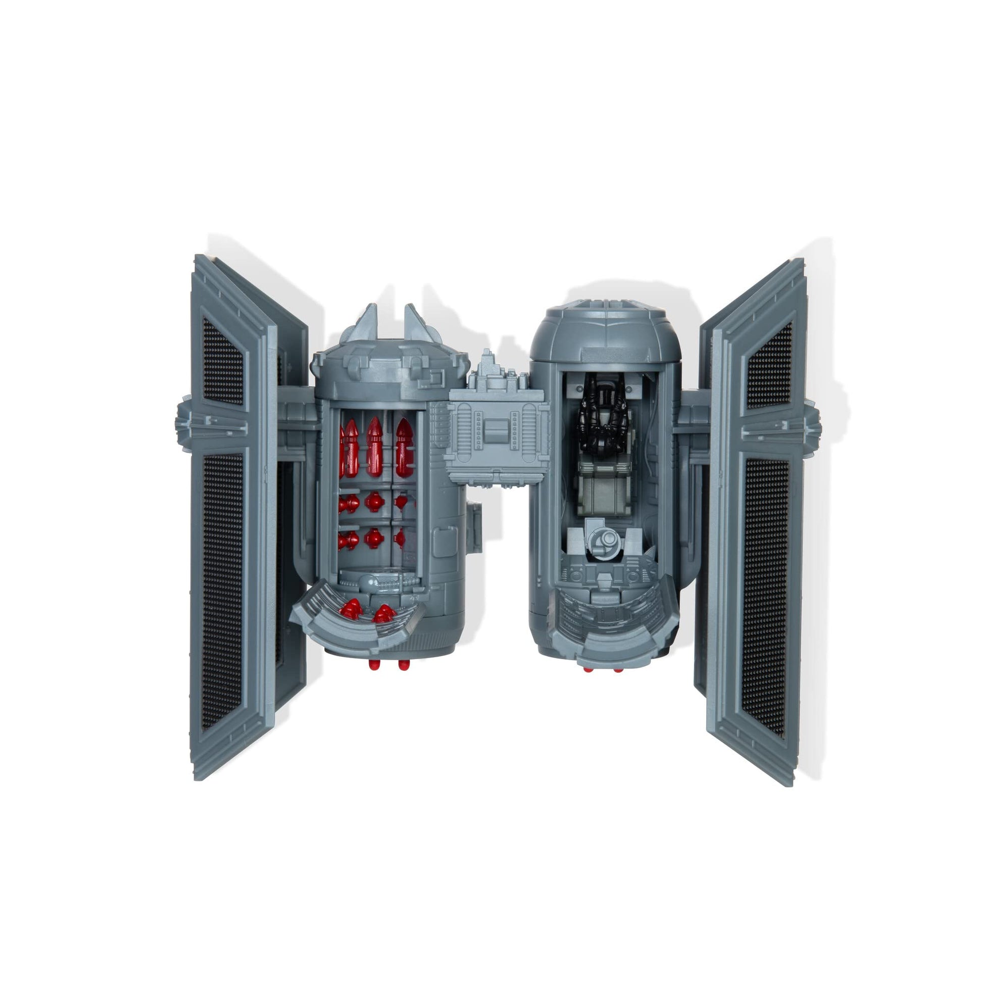 Star Wars Micro Galaxy Squadron TIE Bomber - 5-Inch Starfighter Class Vehicle with 1-Inch TIE Pilot Micro Figure Accessory