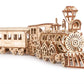Wood Trick Toy Train Set 3D Wooden Puzzles for Adults to Build