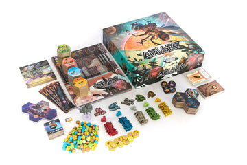 Stonemaier Games: Apiary (Base Game) by Connie Vogelmann | A Strategy Board Game About Hyper Intelligent Bees in Space | Build Your Hive, Explore
