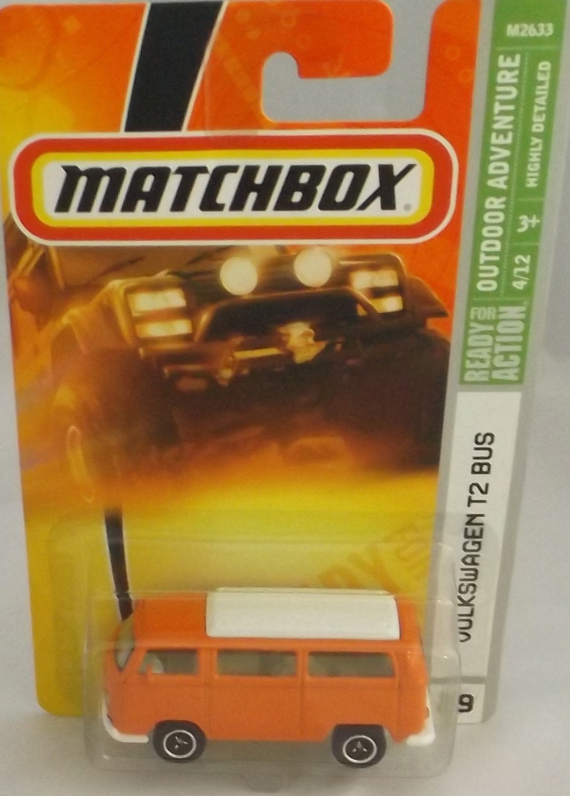Matchbox 2008 Outdoor Adventure Series #4 of 12 Volkswagen VW T2 Bus Collector Number 79