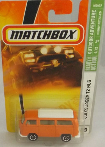 Matchbox 2008 Outdoor Adventure Series #4 of 12 Volkswagen VW T2 Bus Collector Number 79
