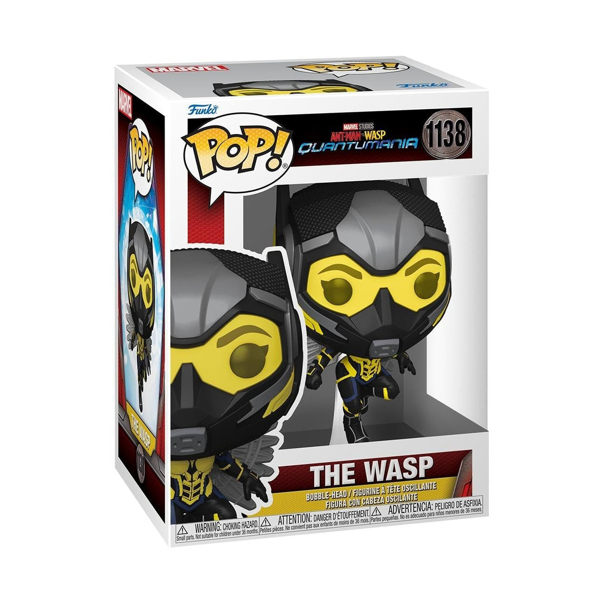 Funko POP! Marvel: Ant-Man Quantumania - Wasp - 1 in 6 Chance of Rare Chase