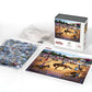 Boardwalk Rodeo at Sleepy Creek 500 Piece Jigsaw Puzzle Western Country Horses Puzzles with Premium Box, Gift for Adults and Family 16"x20"