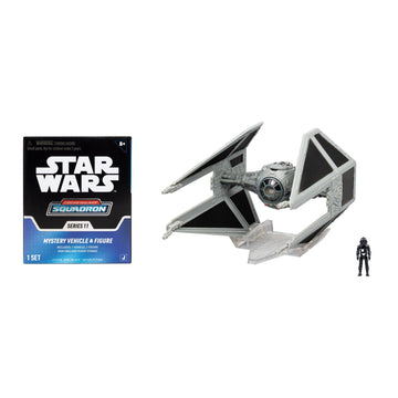 Star Wars™ Micro Galaxy Squadron TIE Interceptor (Armada Edition) Mystery Bundle - 3-Inch and 2.5-Inch Vehicles with Accessories (Amazon Exclusive)