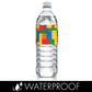 Building Blocks Birthday Party Water Bottle Labels - 20 Stickers