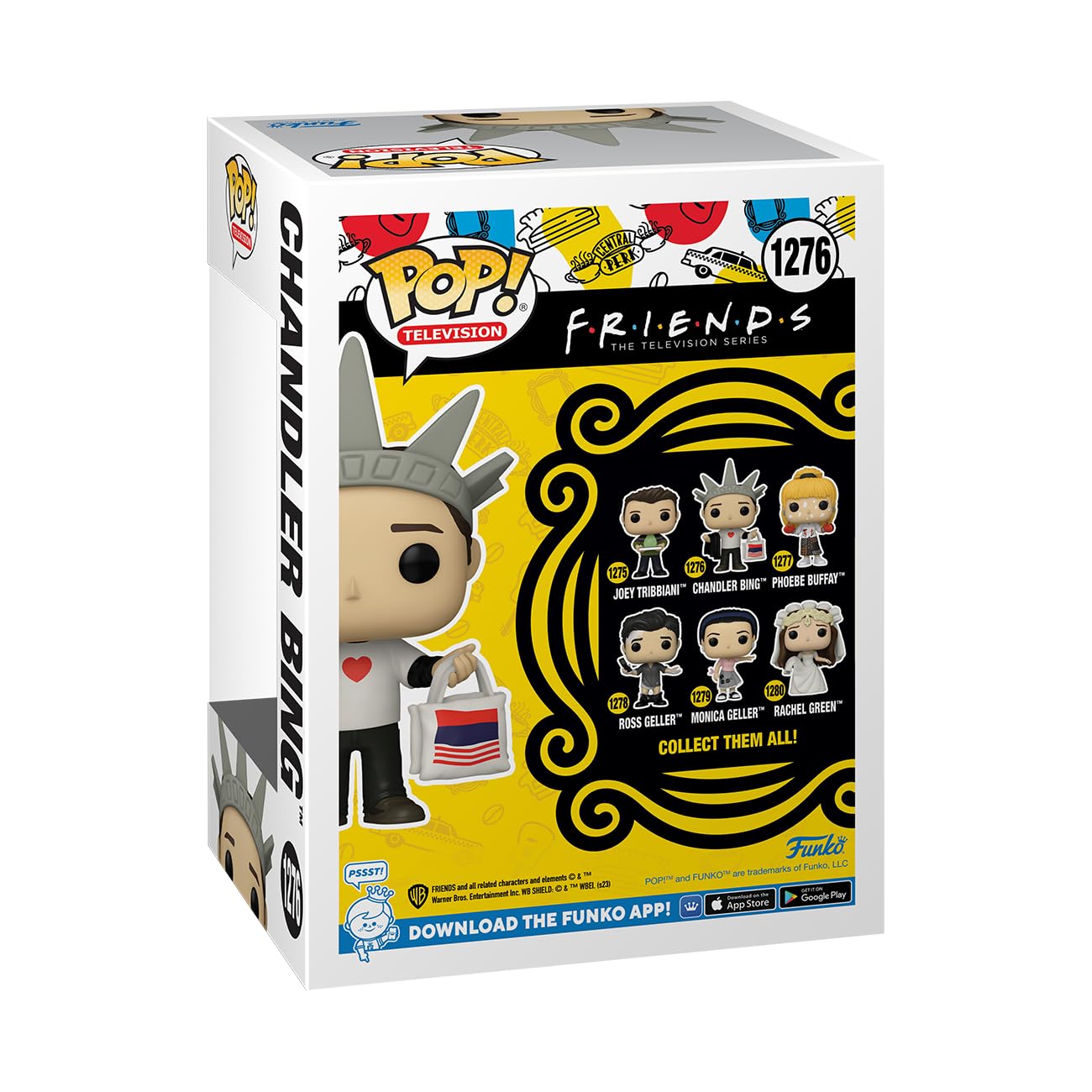 Funko POP! TV: Friends - New York Chandler Bing - Collectable Vinyl Figure - Gift Idea - Official Merchandise - for Kids & Adults - TV Fans - Model