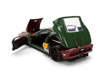 Jada Star Wars Boba Fett with 2005 Ford GT Die-Cast Vehicle and Figure Set 1:24 Scale Toys